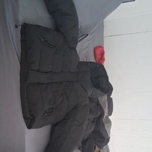 Zara Men's Dark Puffer Coat